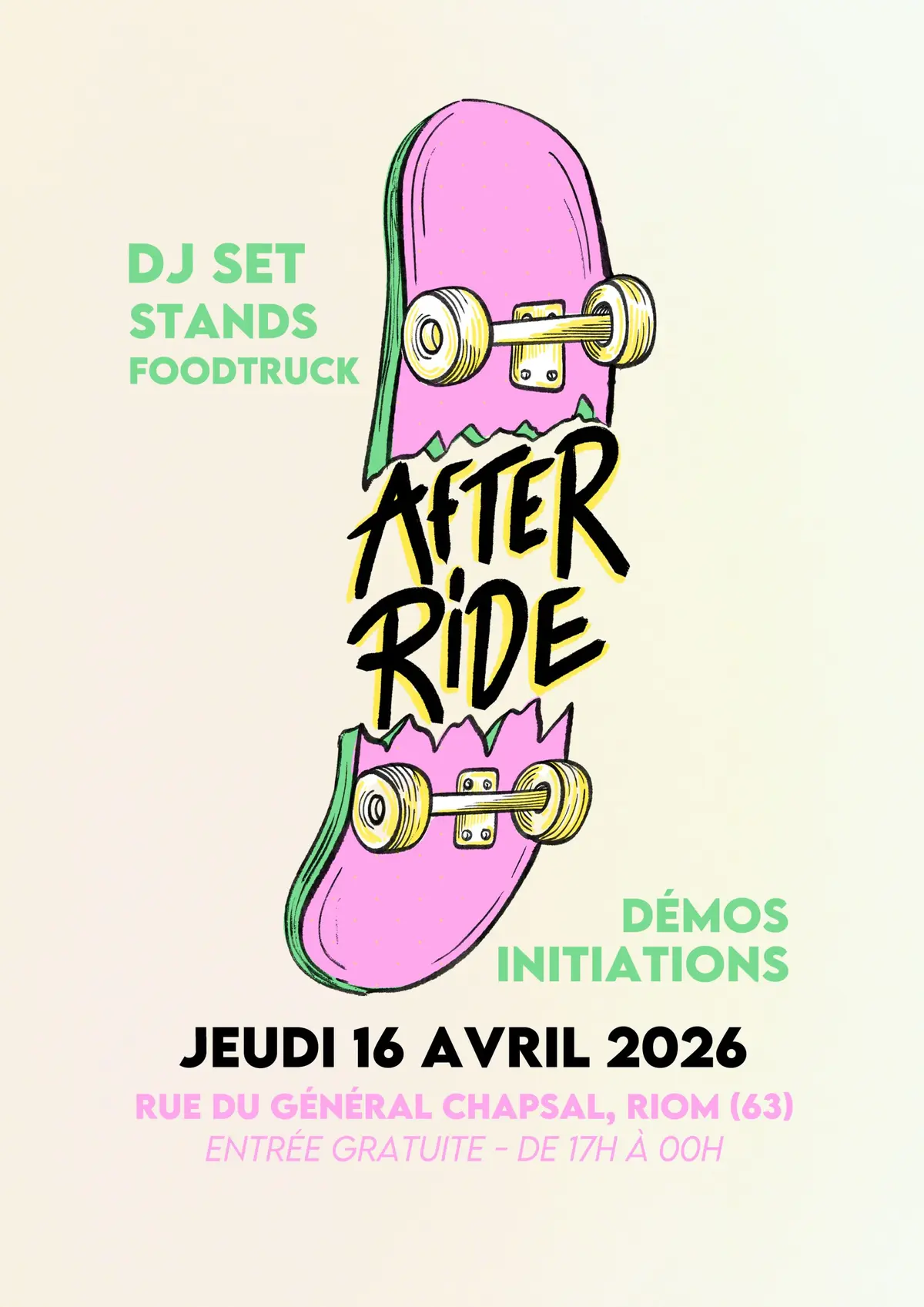 AFTERWORK RIDE La Puce a l’Oreille, Riom (63)