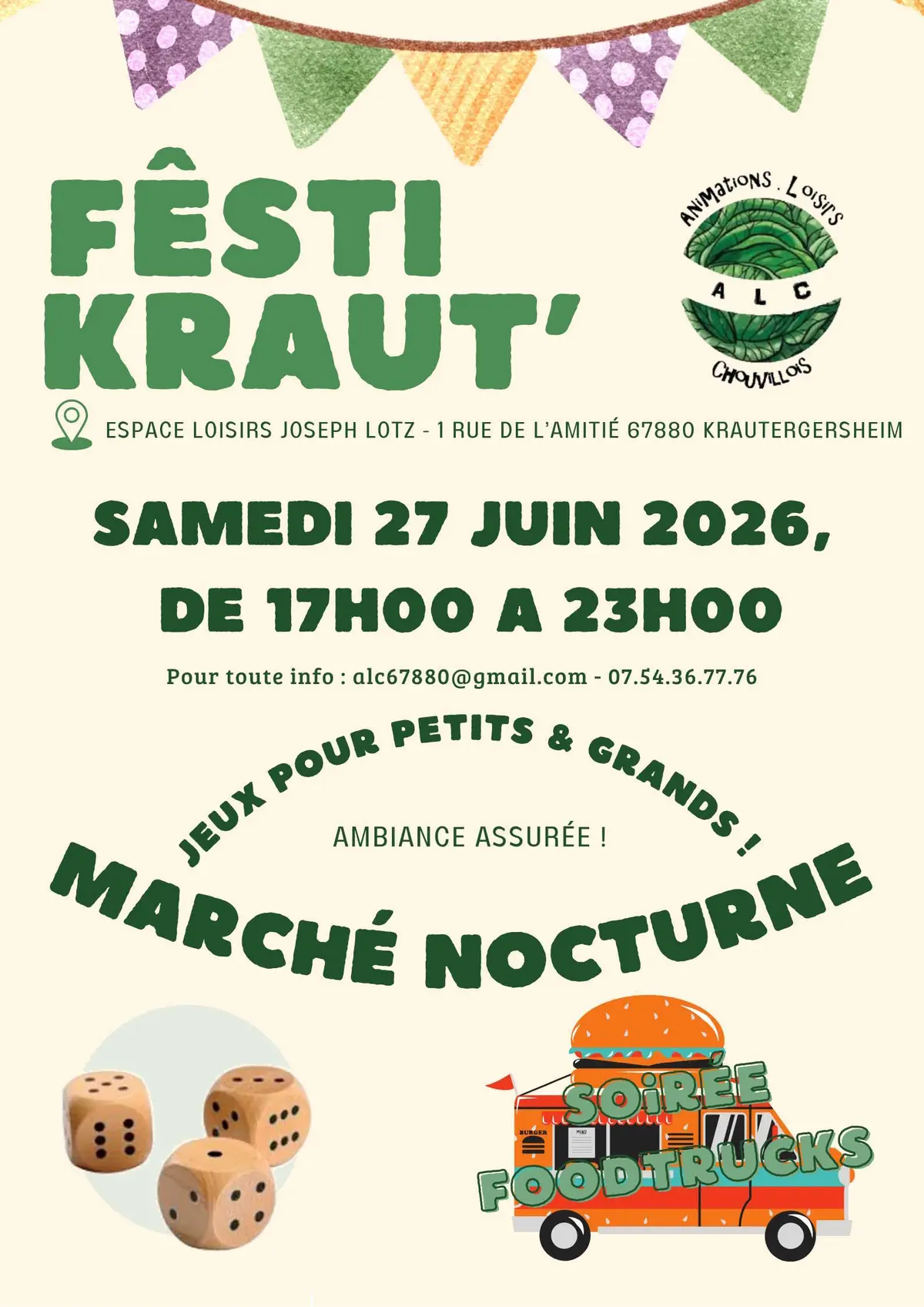 FESTI KRAUT' Marché nocturne & animations jeux