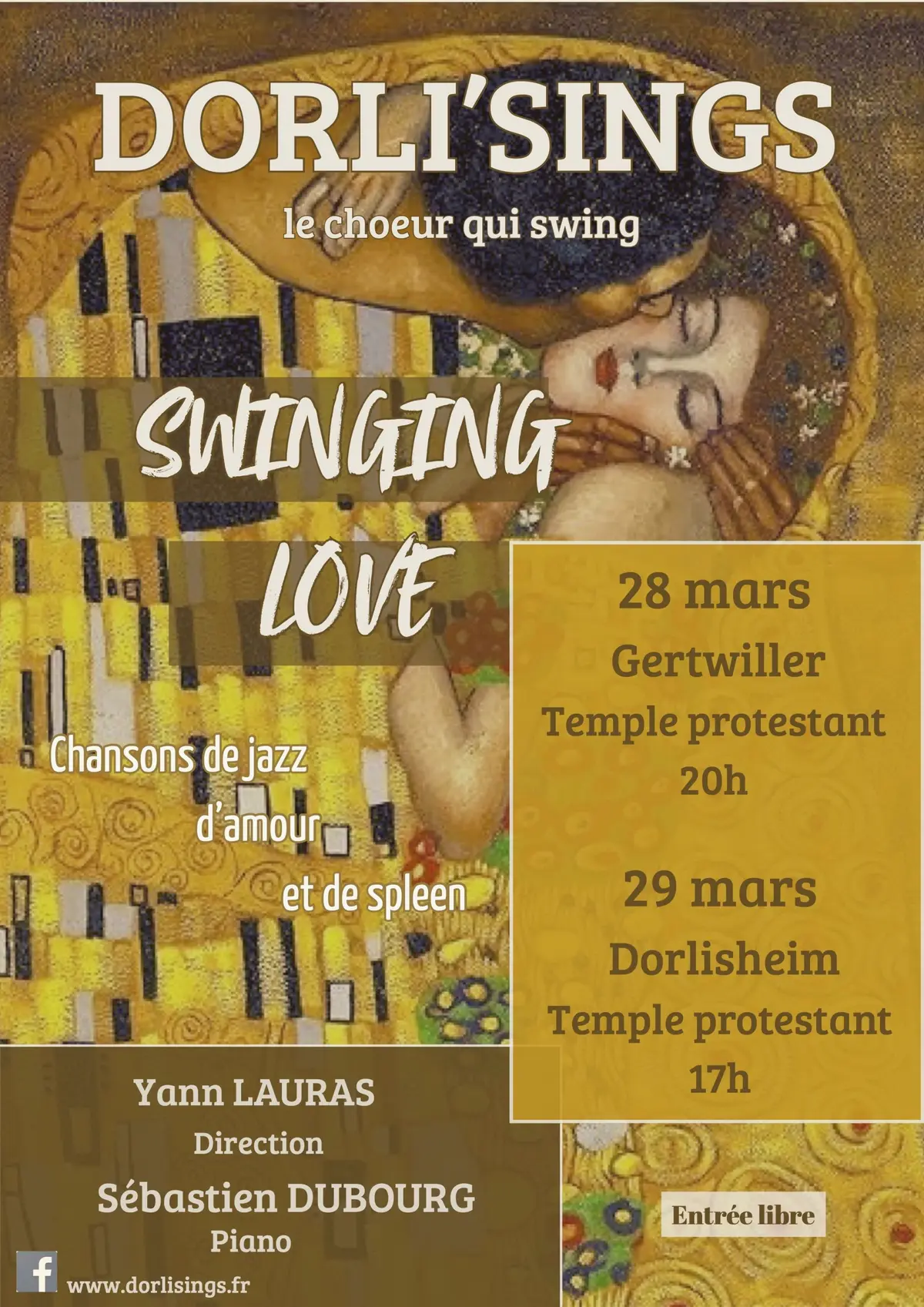 Concert de Dorli'Sings, choeur de swing'