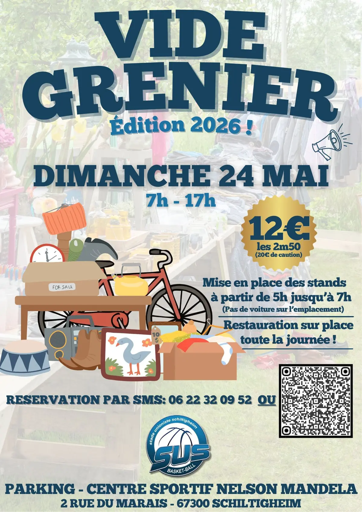 Journée vide-grenier à Schiltigheim le dimanche 24 mai 2026 