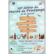 Marché de printemps et du terroir et tartes flambées à la ferme