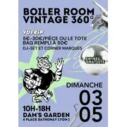 Boiler Room Vintage x Yufrip au Dam's Garden