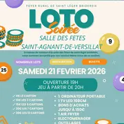 Loto du Foyer rural de ST LEGER BRIDEREIX