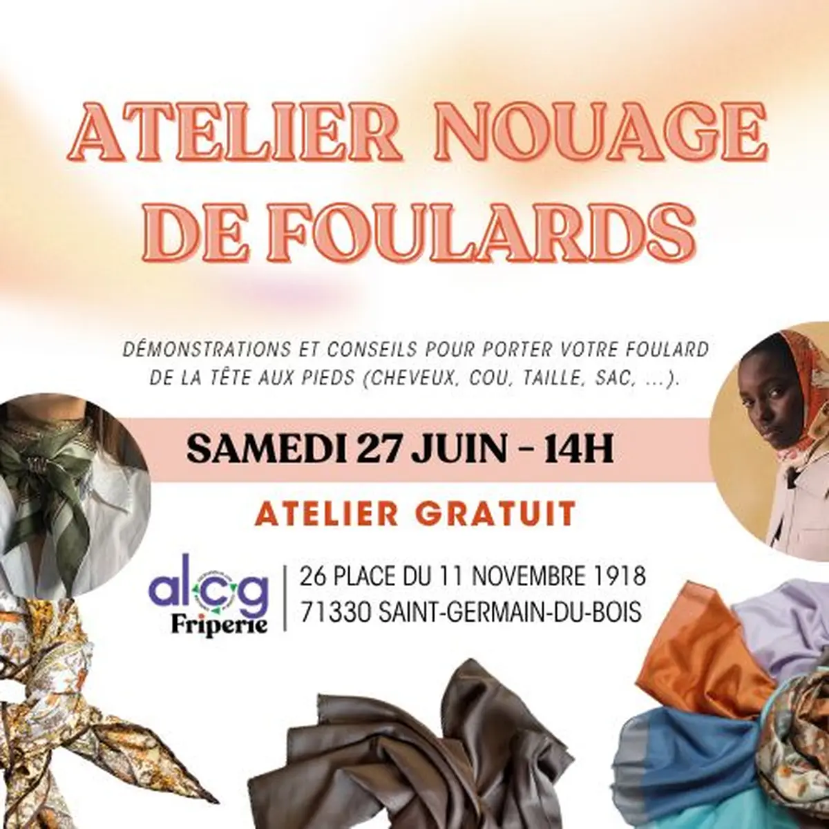 Atelier Nouage de Foulards