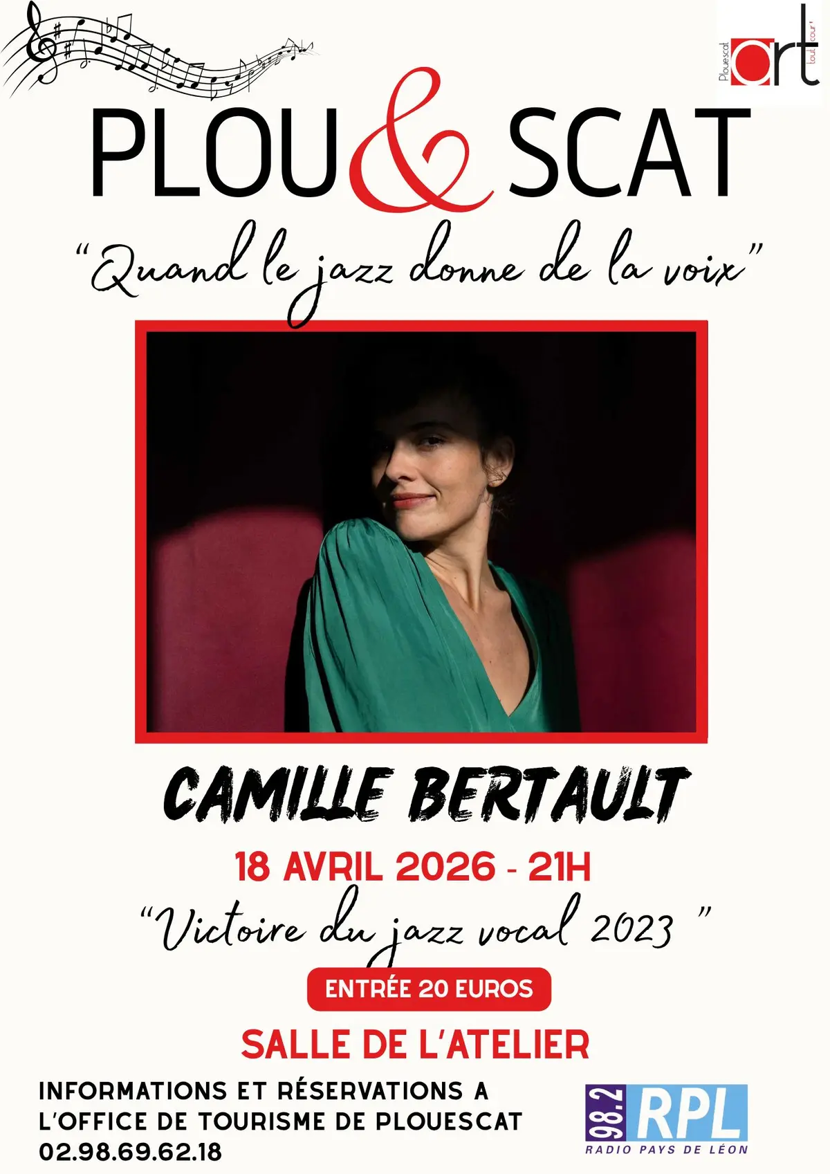 Concert de Camille Bertault 