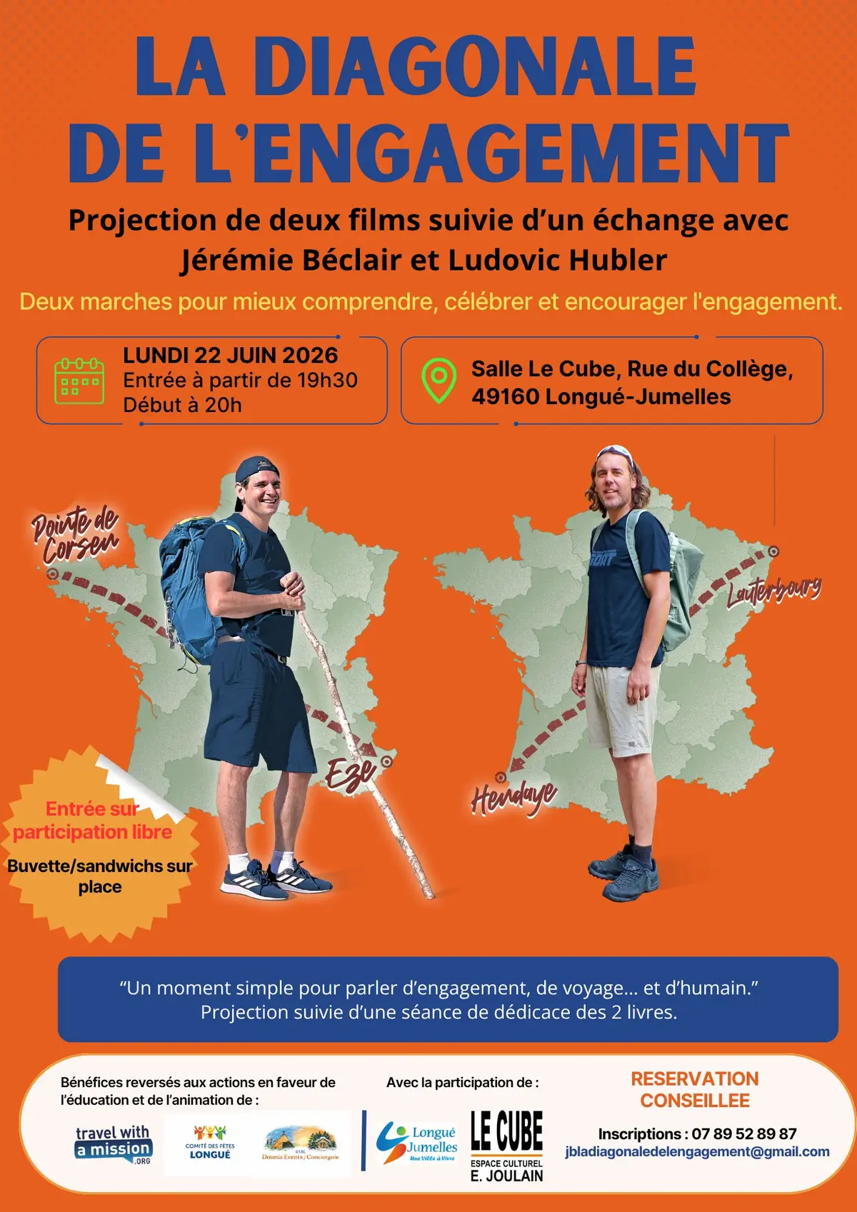 Projection La Diagonale de l'Engagement