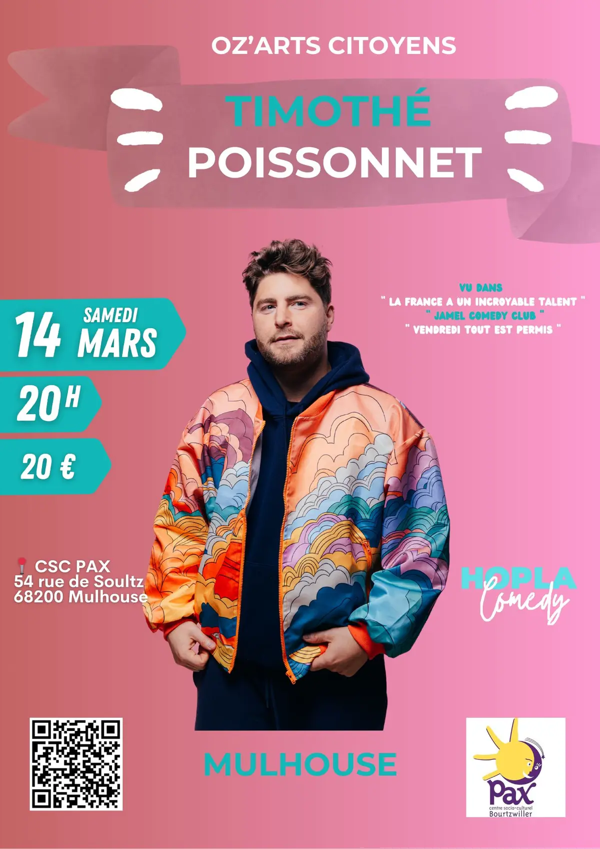 Timothée Poissonnet – Nouveau spectacle