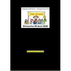 Braderie vide greniers du Flocon
