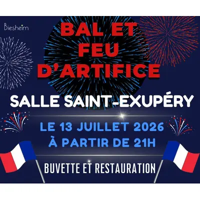 Bal et feu d'artifice