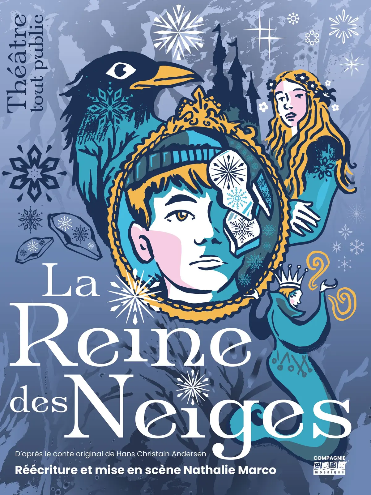 La Reine des Neiges par la Cie Mosaïque de Riedisheim