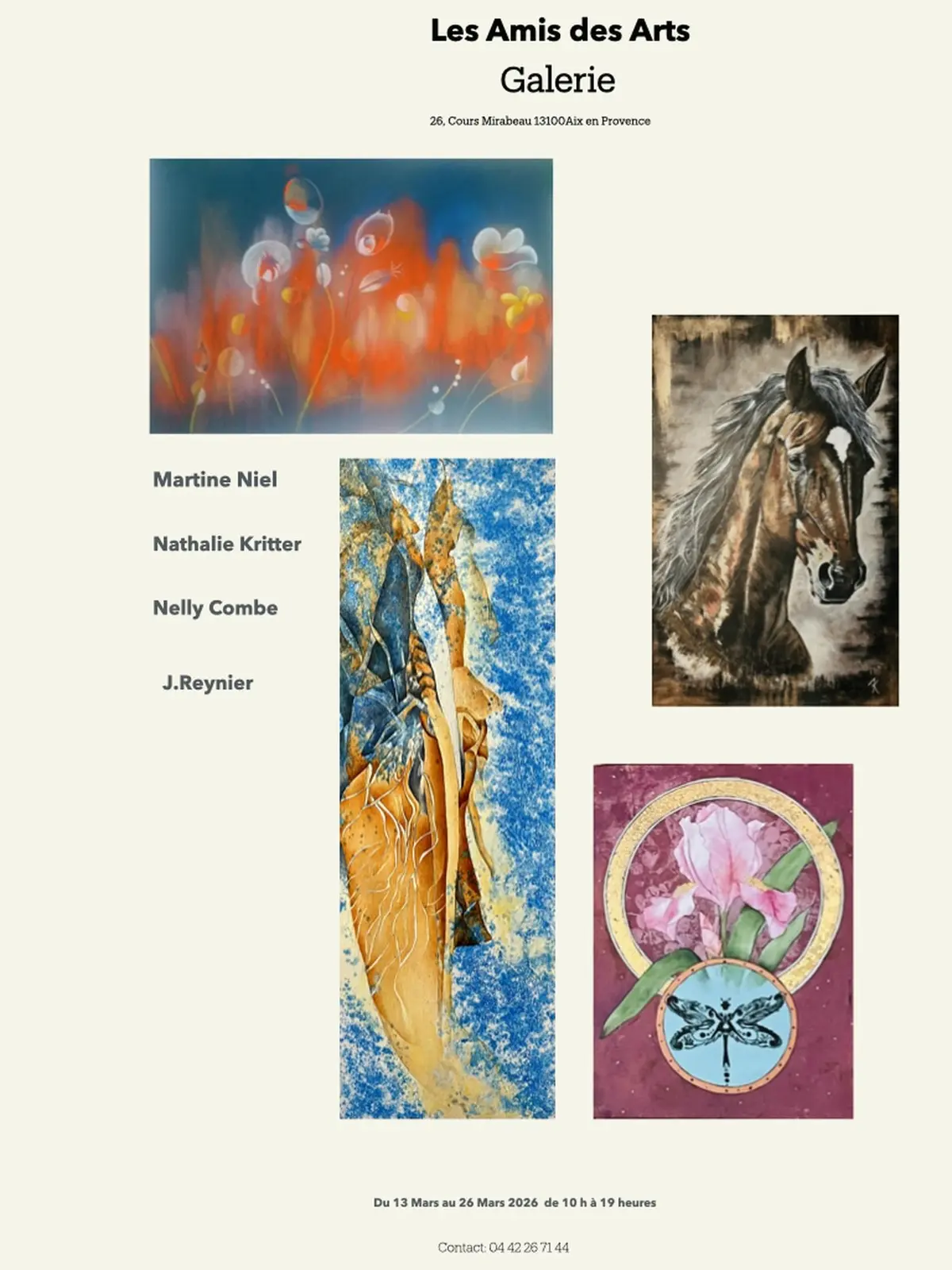 Expositions Peintures