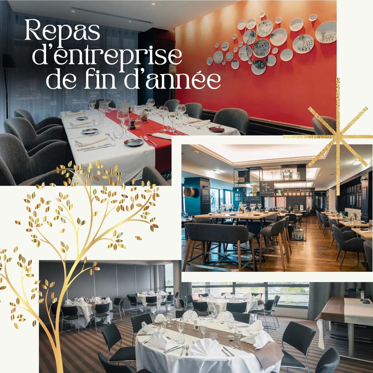 Repas d'entreprise de fin d’année - Brasserie K