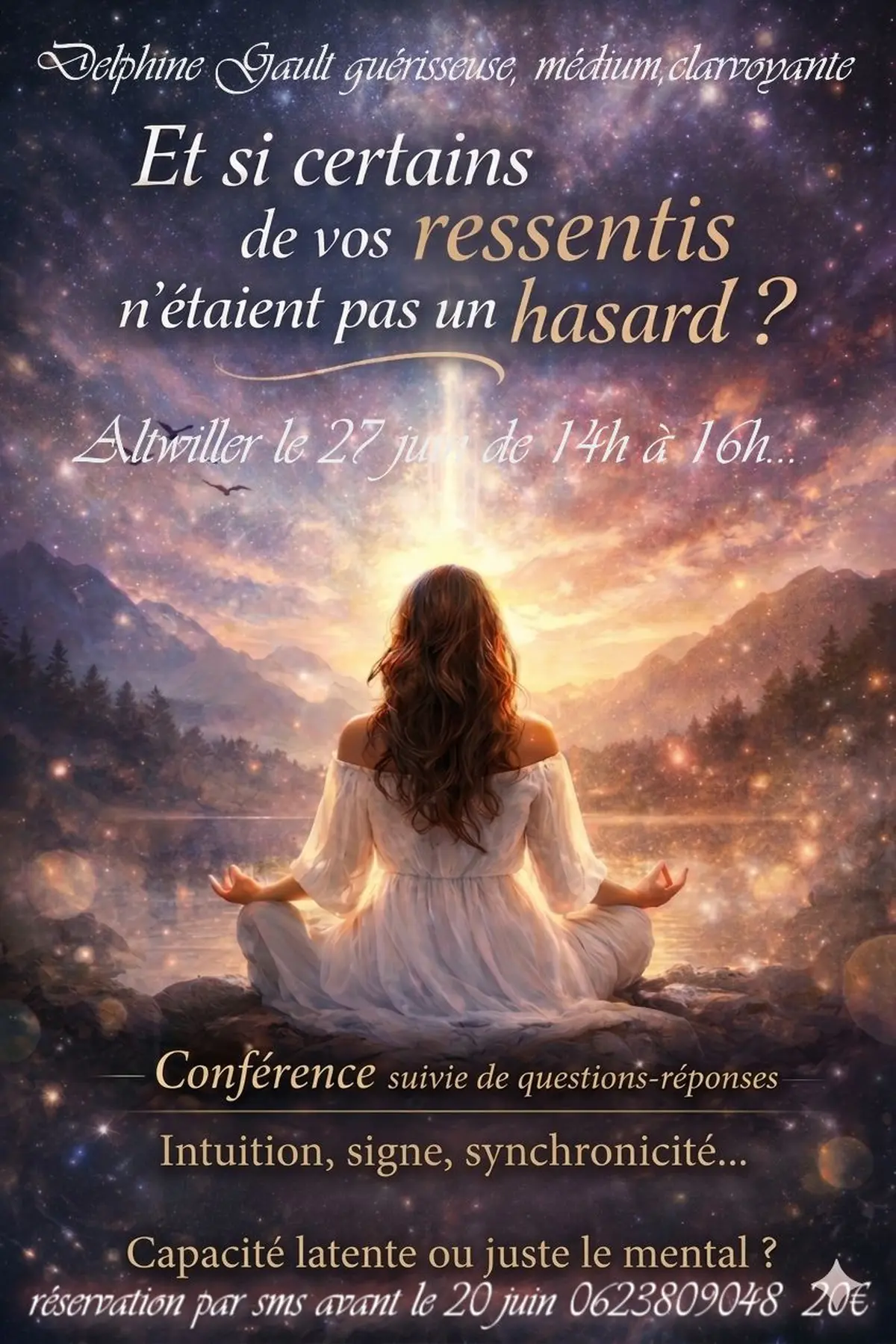 Conférence  Et si certains de vos ressentis n'étaient pas un hasard
