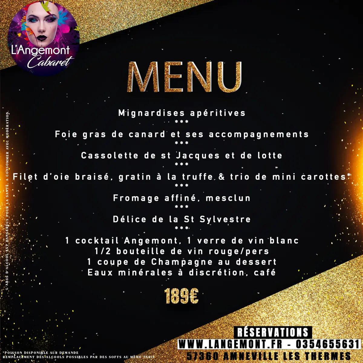 Réveillon de la Saint Sylvestre Cabaret