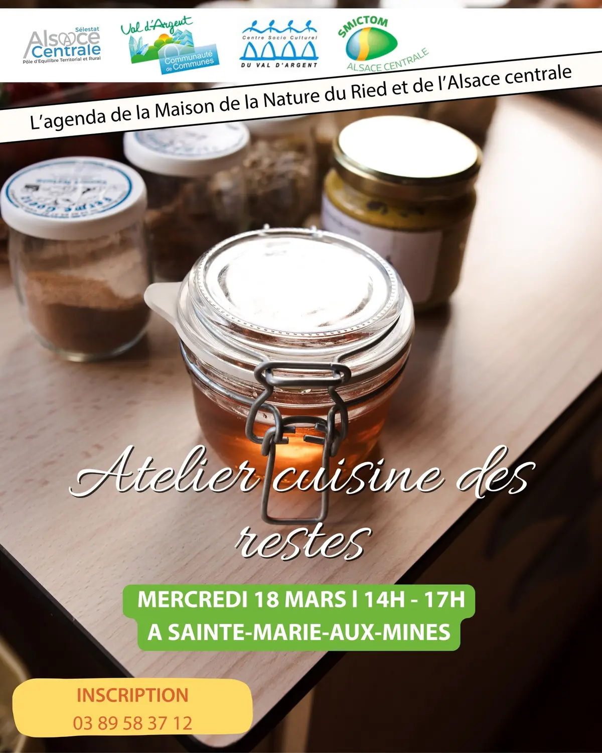 Atelier cuisine des restes