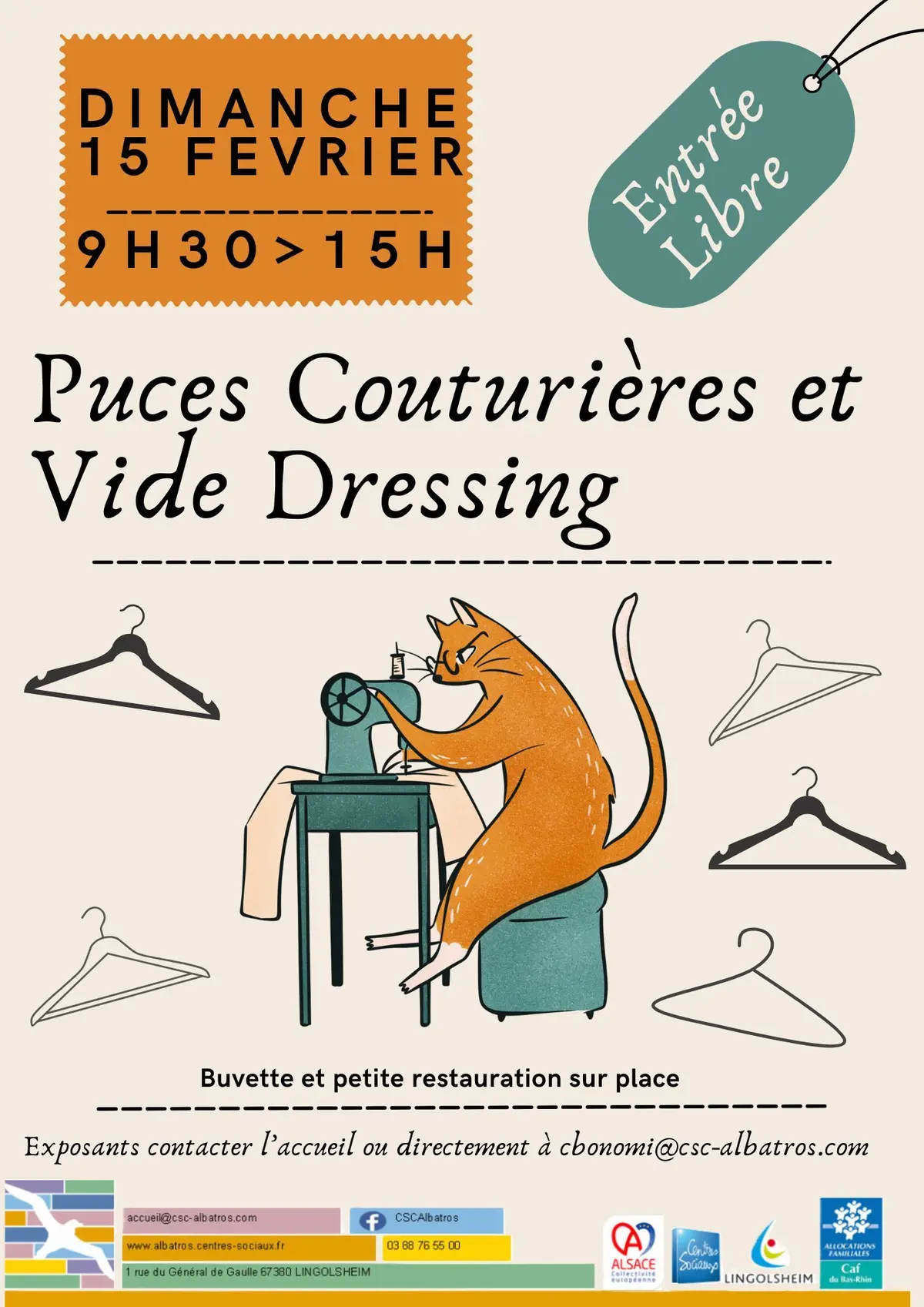 Puces Couturières et Vide-dressing