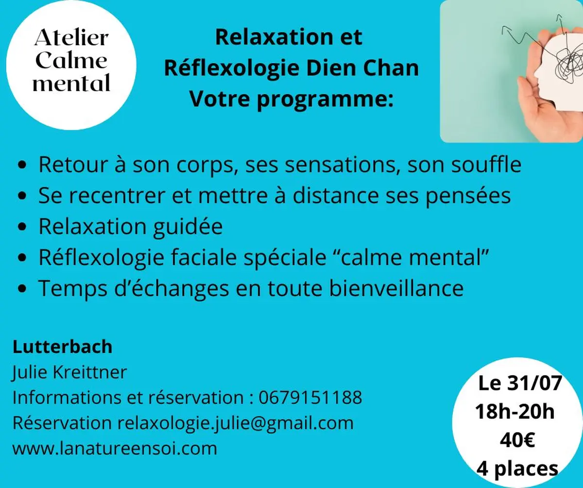 Calme mental Programme bien-être