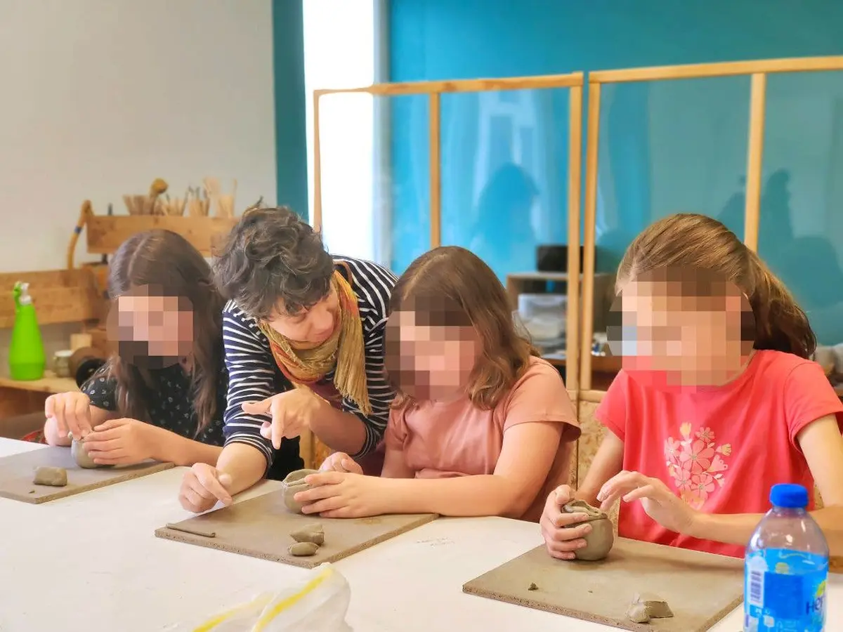 L'après-midi à l'atelier de poterie
