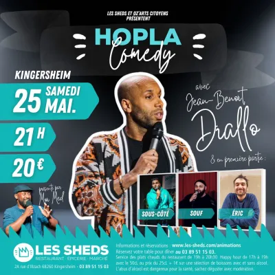 Hopla Comedy · Jean-Benoît Diallo du Jamel Comedy Club