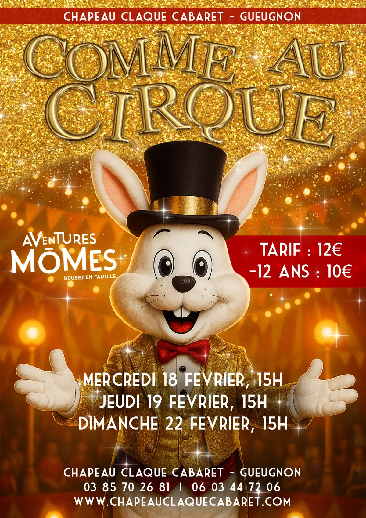 Comme au Cirque ! - Spectacle Familial de Carnaval