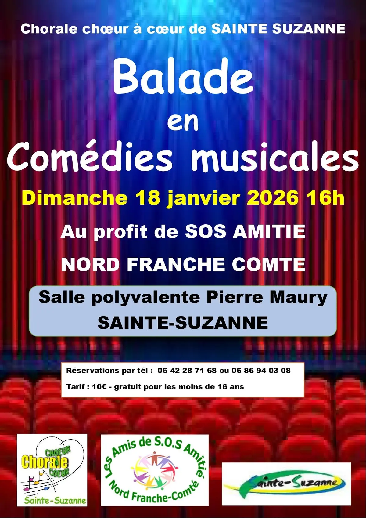 Balade en comédies musicales
