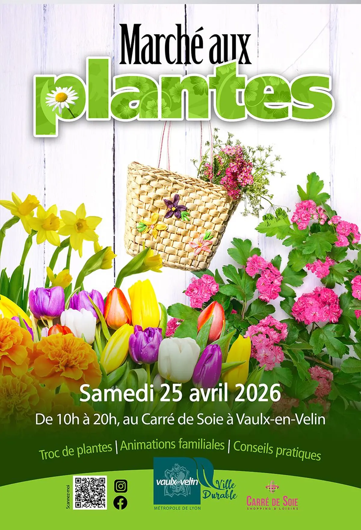 Marché aux plantes de la Ville de Vaulx-en-Velin
