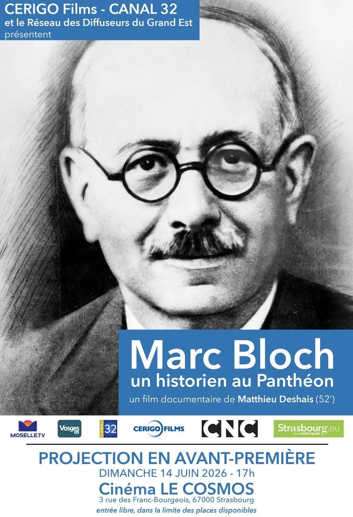 Marc Bloch, un historien au Panthéon