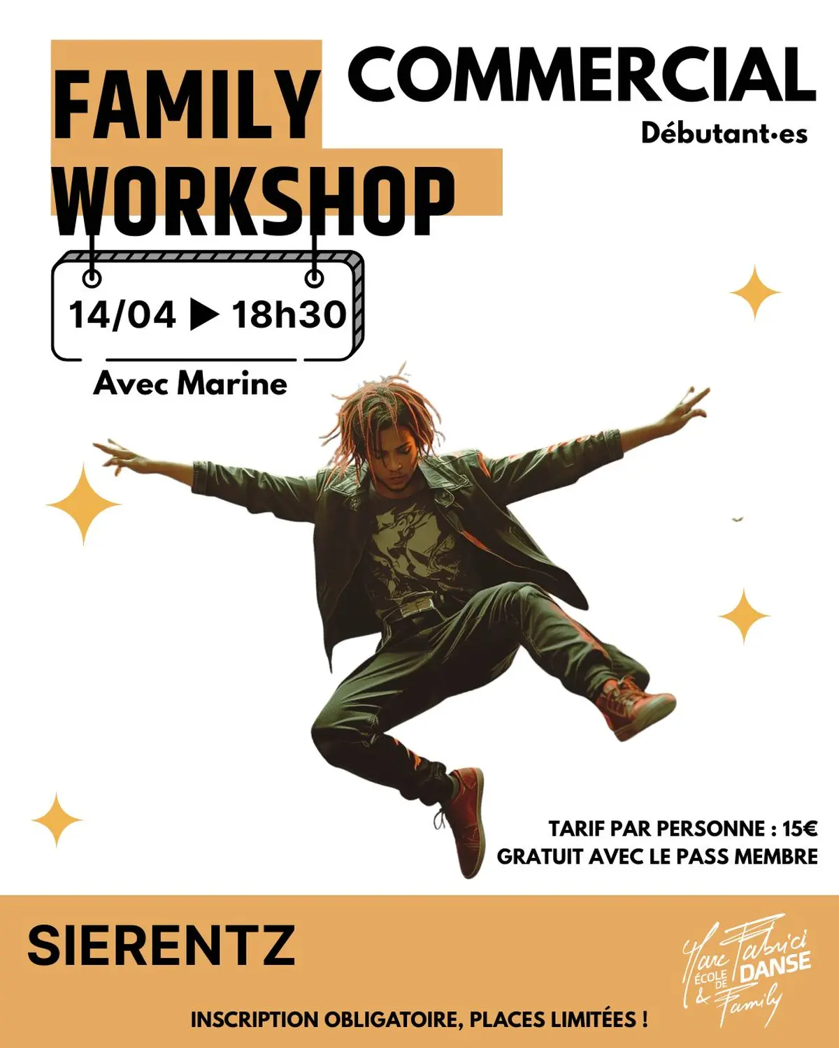 Family Workshop Commercial niveau débutant