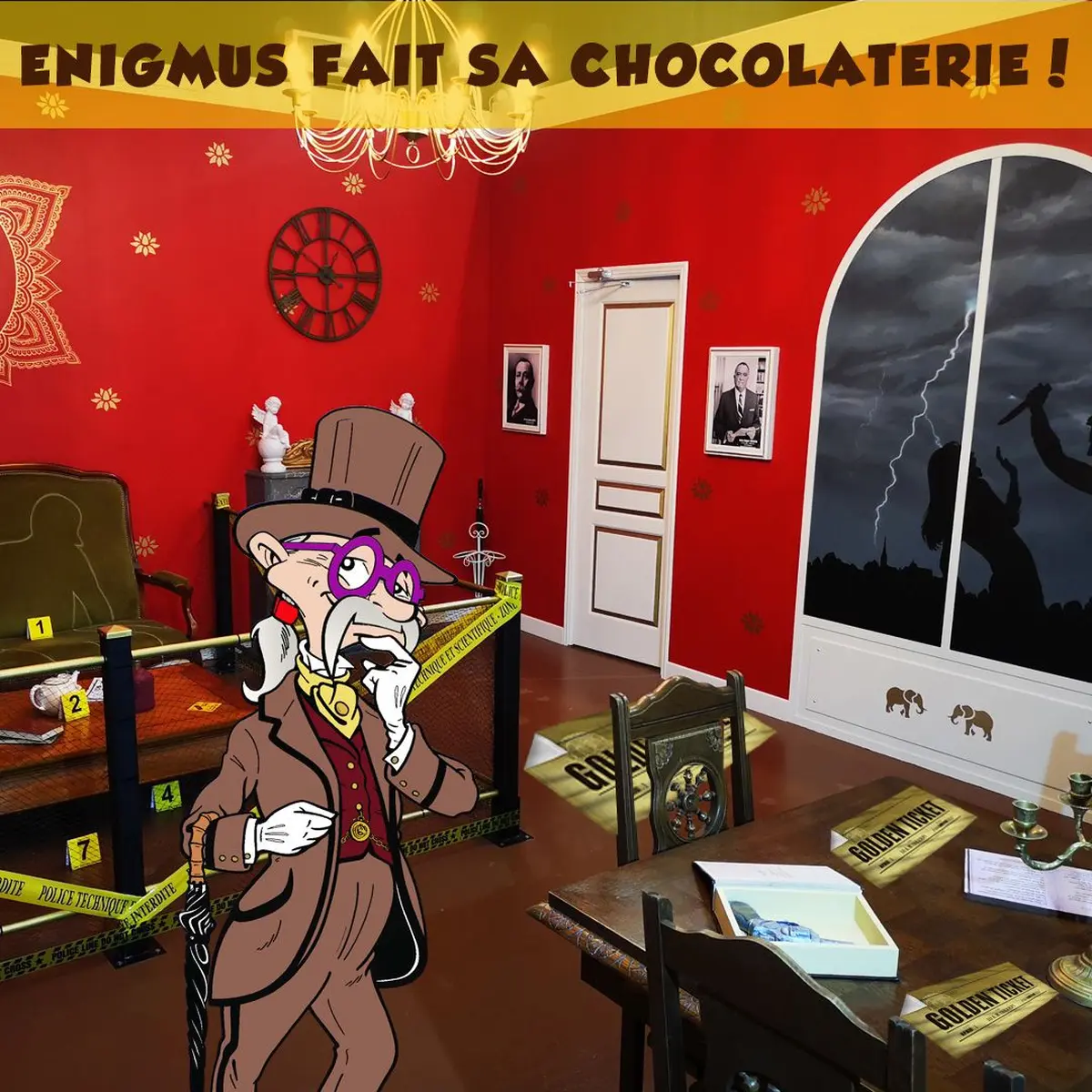 Enigmus fait sa chocolaterie!