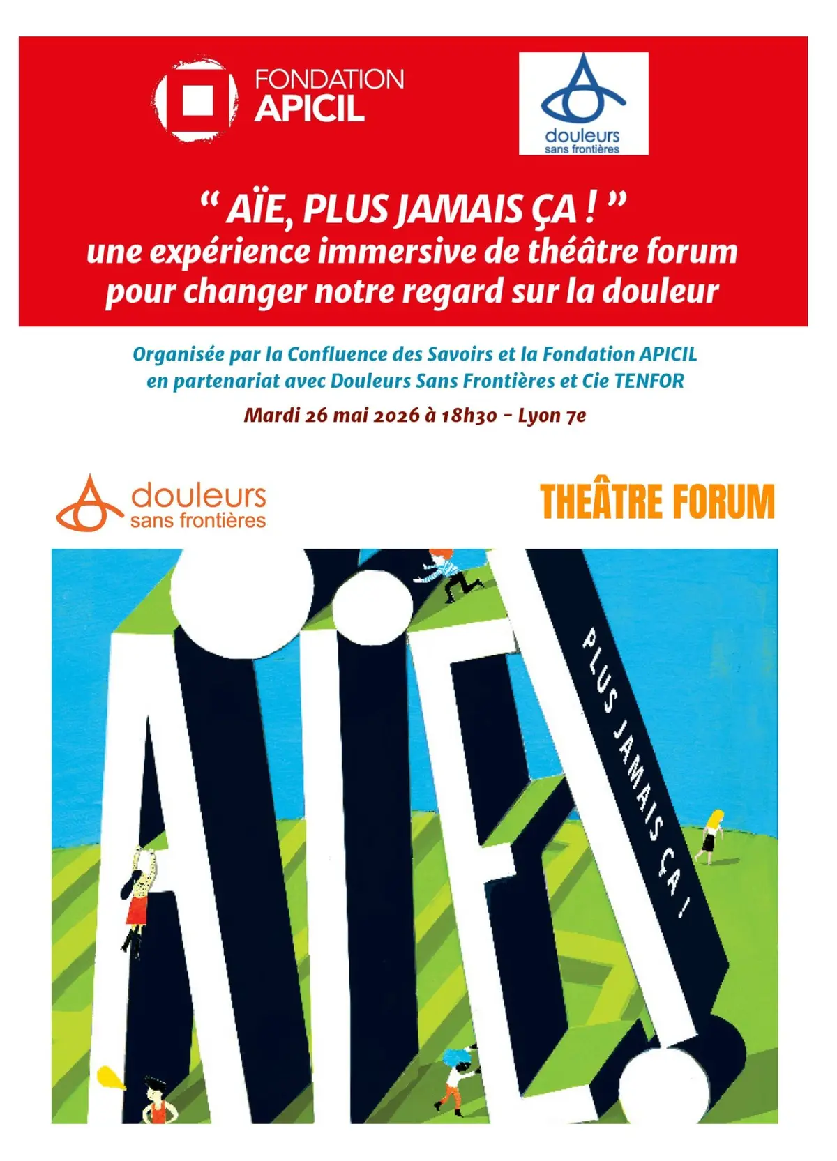 Conférence-théâtre pour interroger la douleur autrement