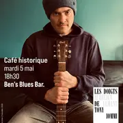 Café historique Les doigts de Tony Iommi'