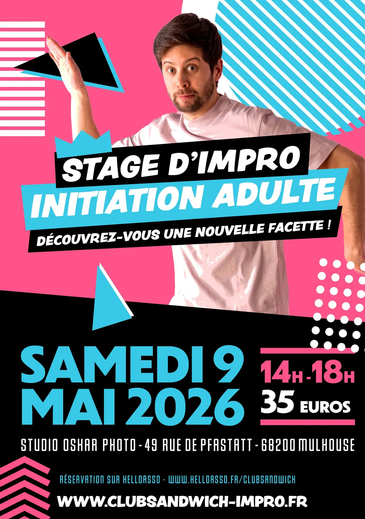 Stage d'initiation à l'improvisation théâtrale
