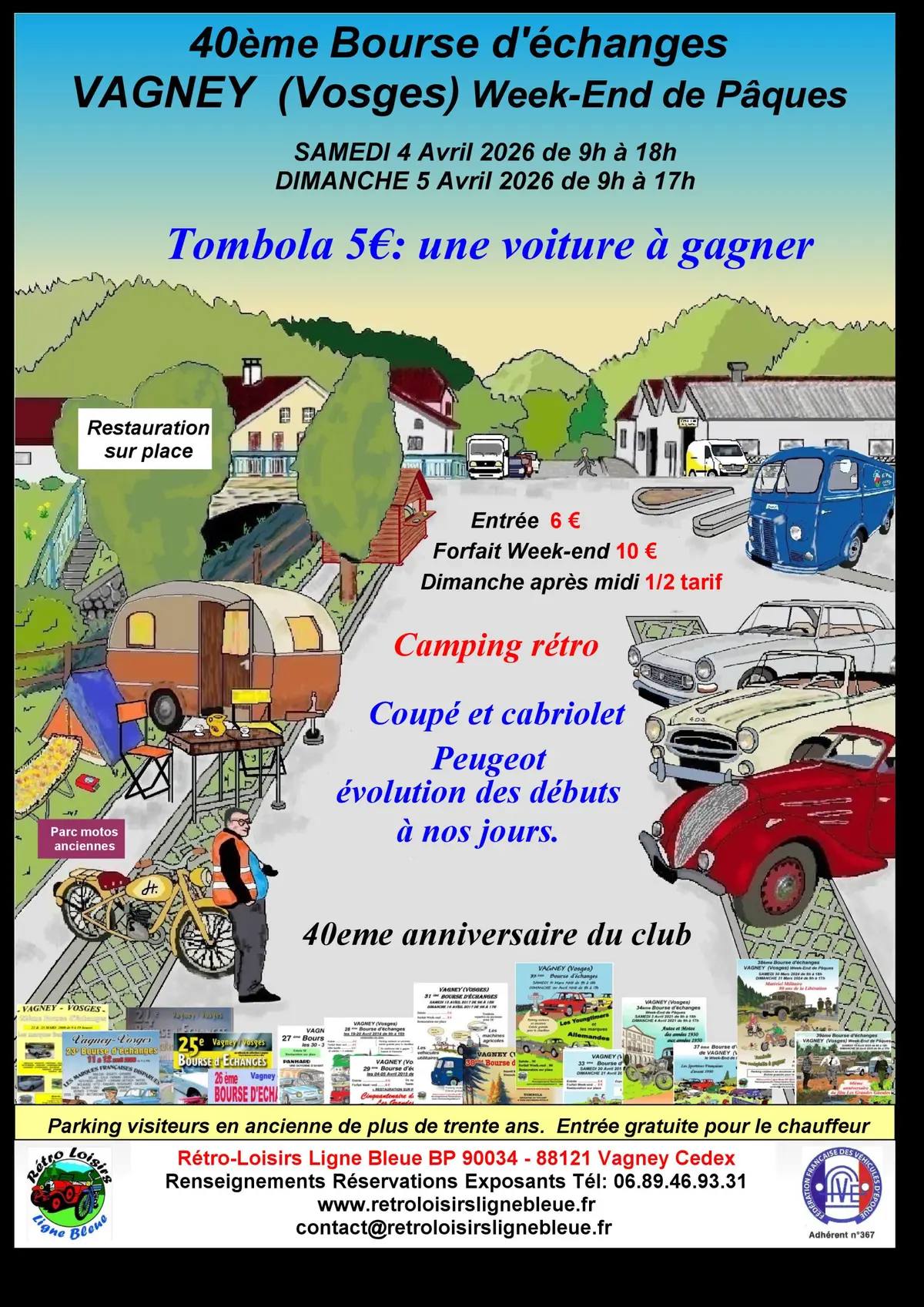 Bourse d'Echange de pièces auto moto de Vagney