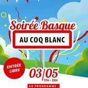 Soirée Basque Au Coq Blanc