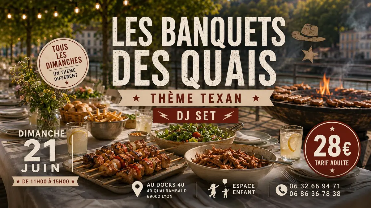 Les Banquets des Quais - Thème Texan
