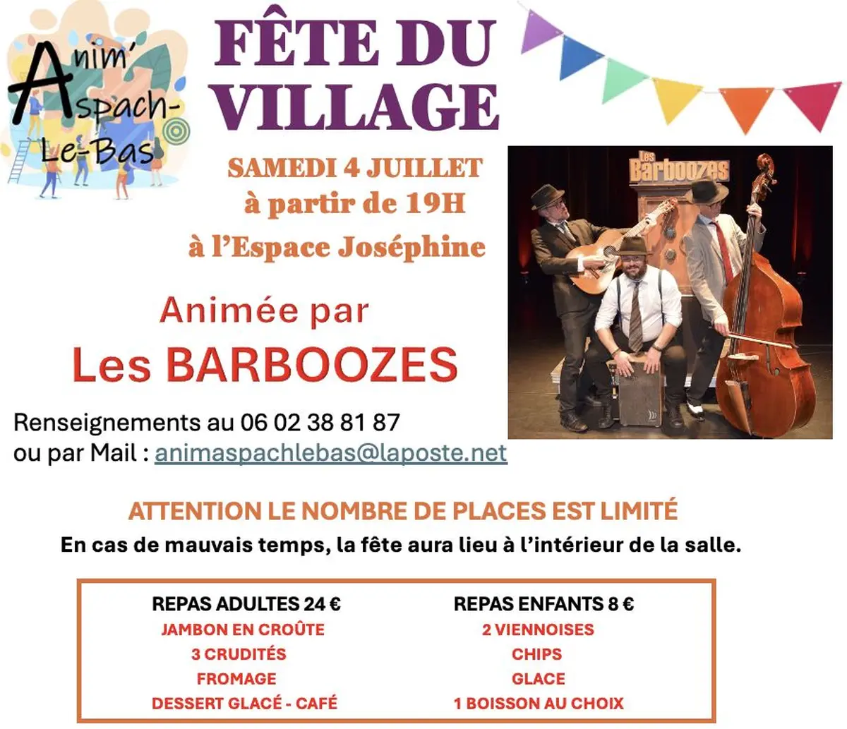 Soirée musicale avec  Les baboozes