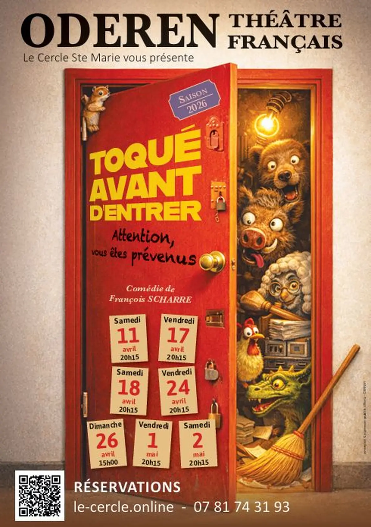 Toqué avant d'entrer