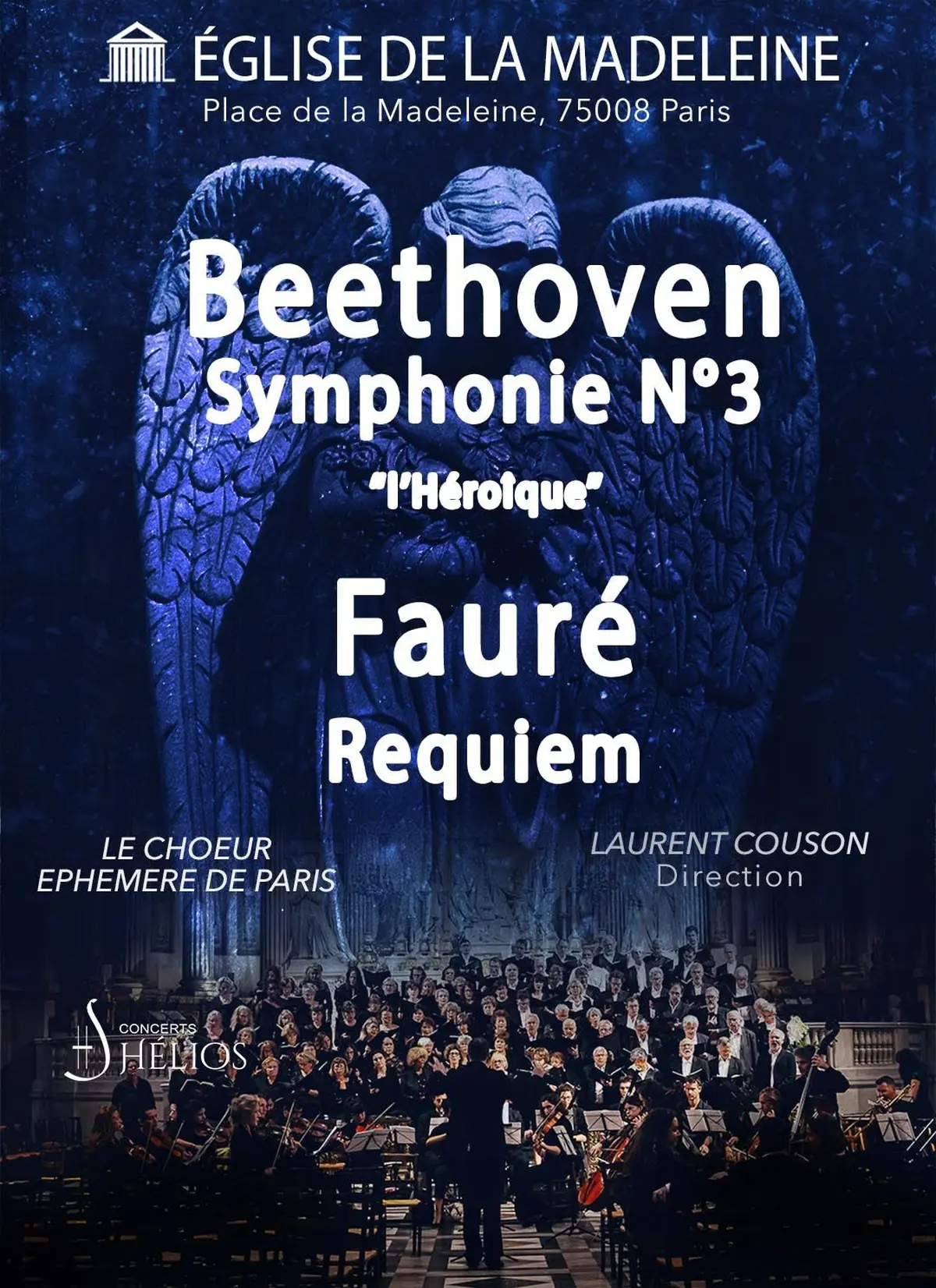 Requiem de Fauré, 3ème de Beethoven