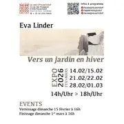 Expo Vers un jardin en hiver de l'artiste Eva Linder à la Case à Preuschdorf