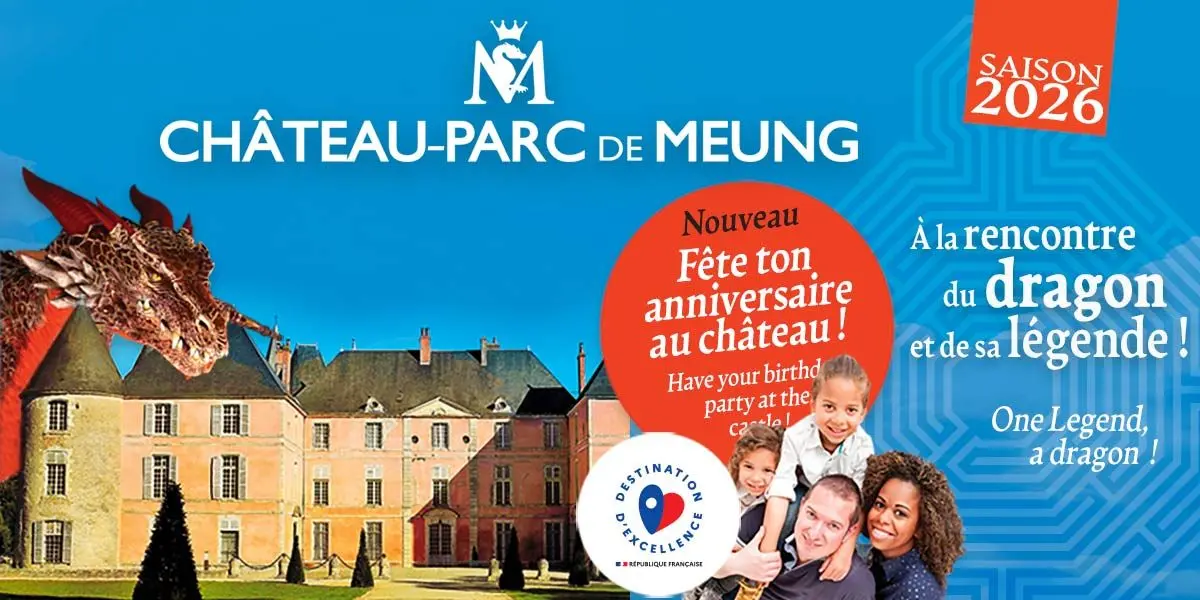 Château parc de Meung sur Loire