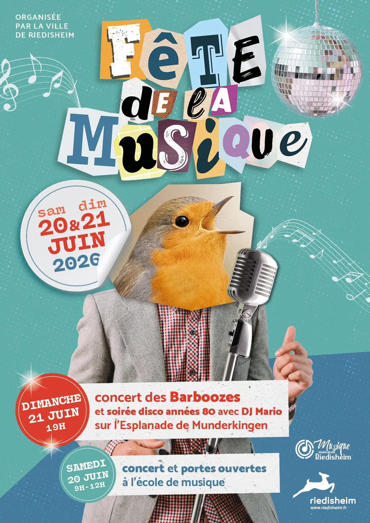 Fête de la musique 2026 à Riedisheim