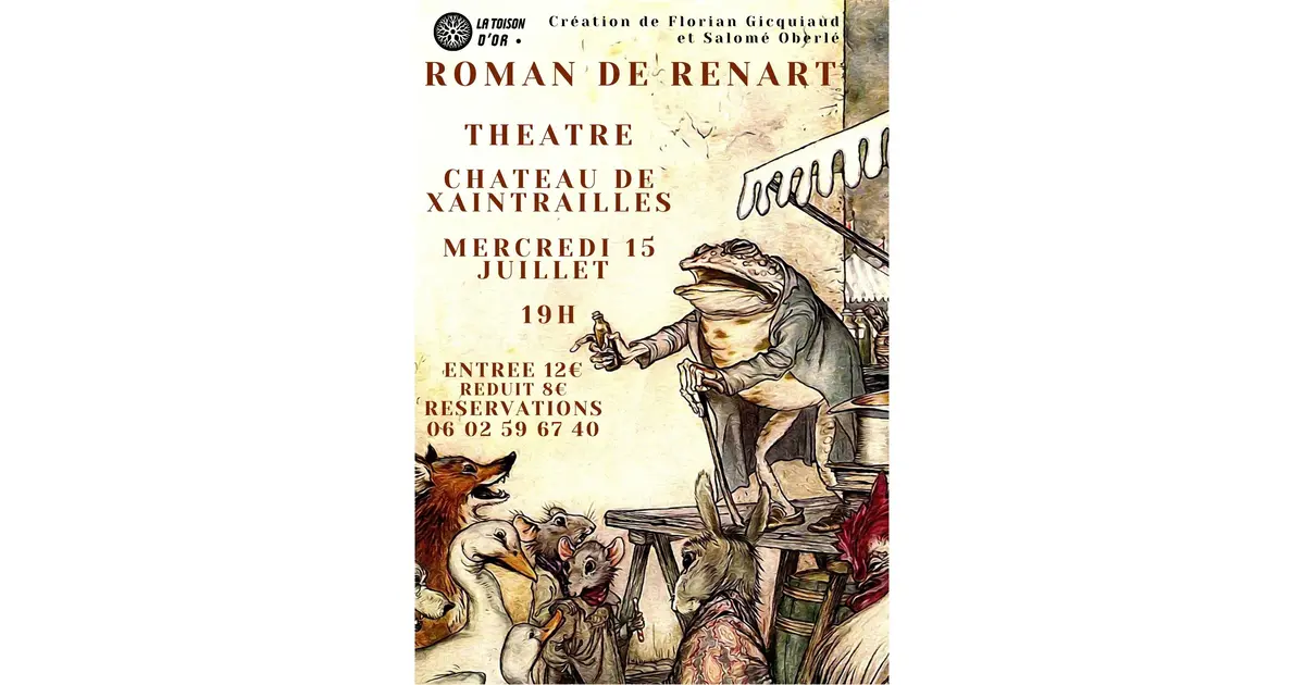 Roman de Renart, spectacle solo