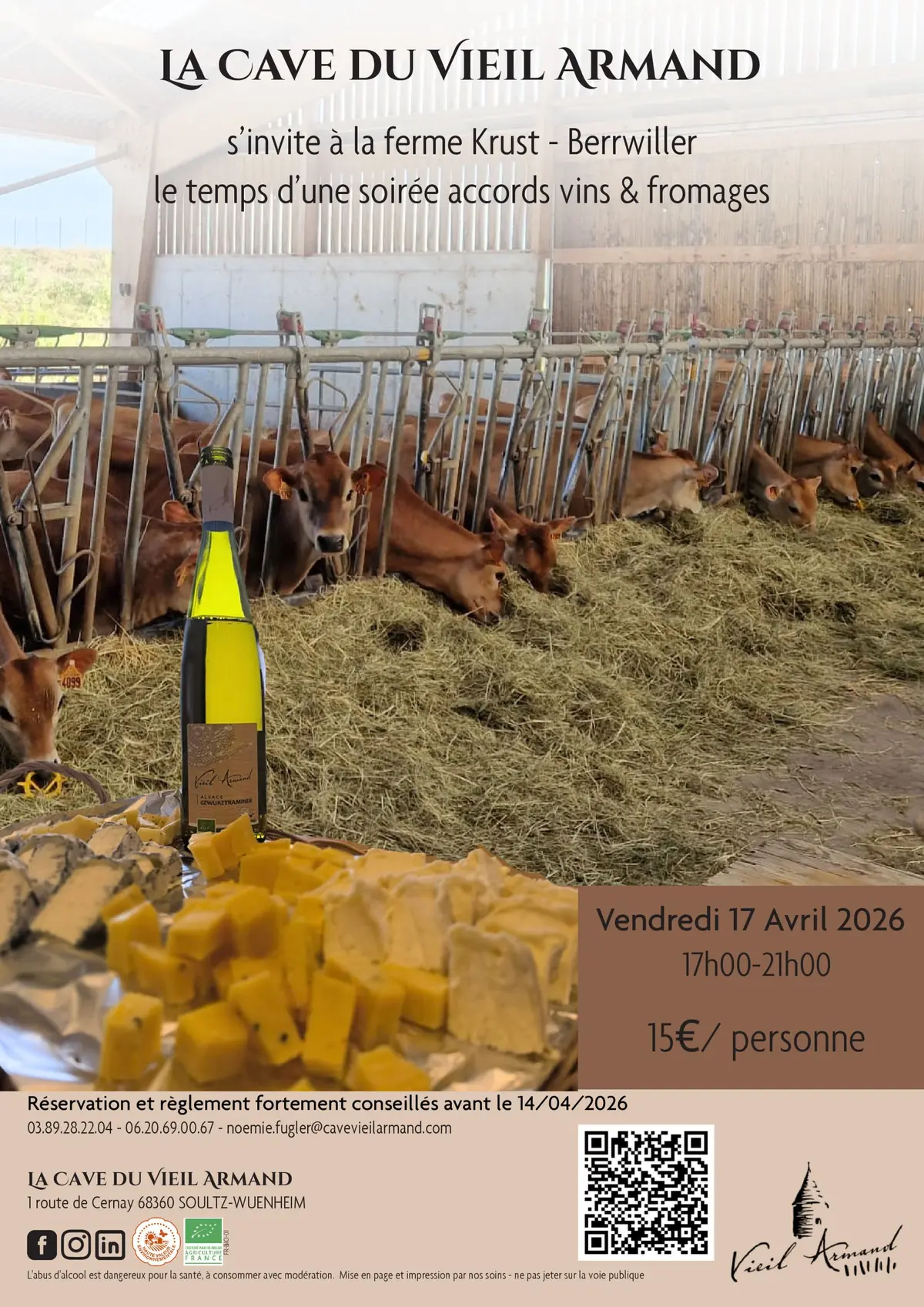 La Cave du Vieil Armand s'invite à la Ferme Krust