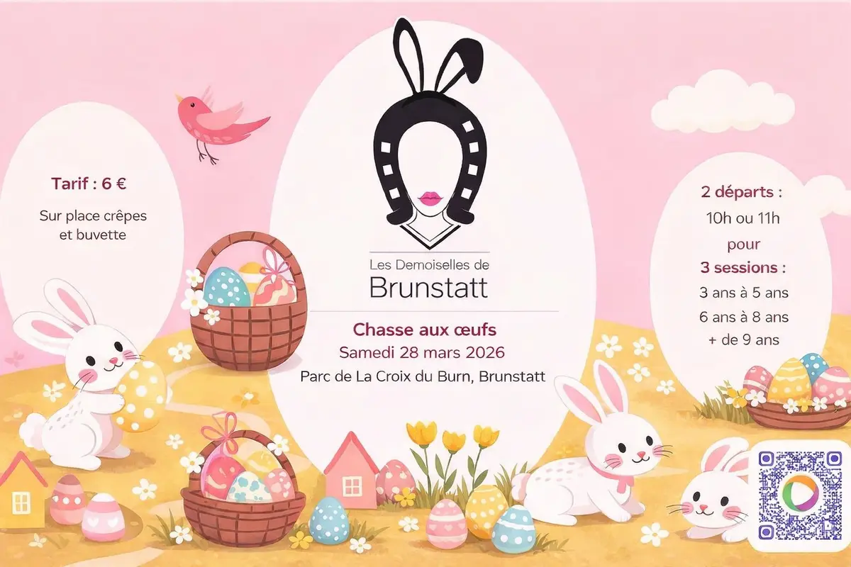 Chasse aux oeufs  Les Demoiselles de Brunstatt 