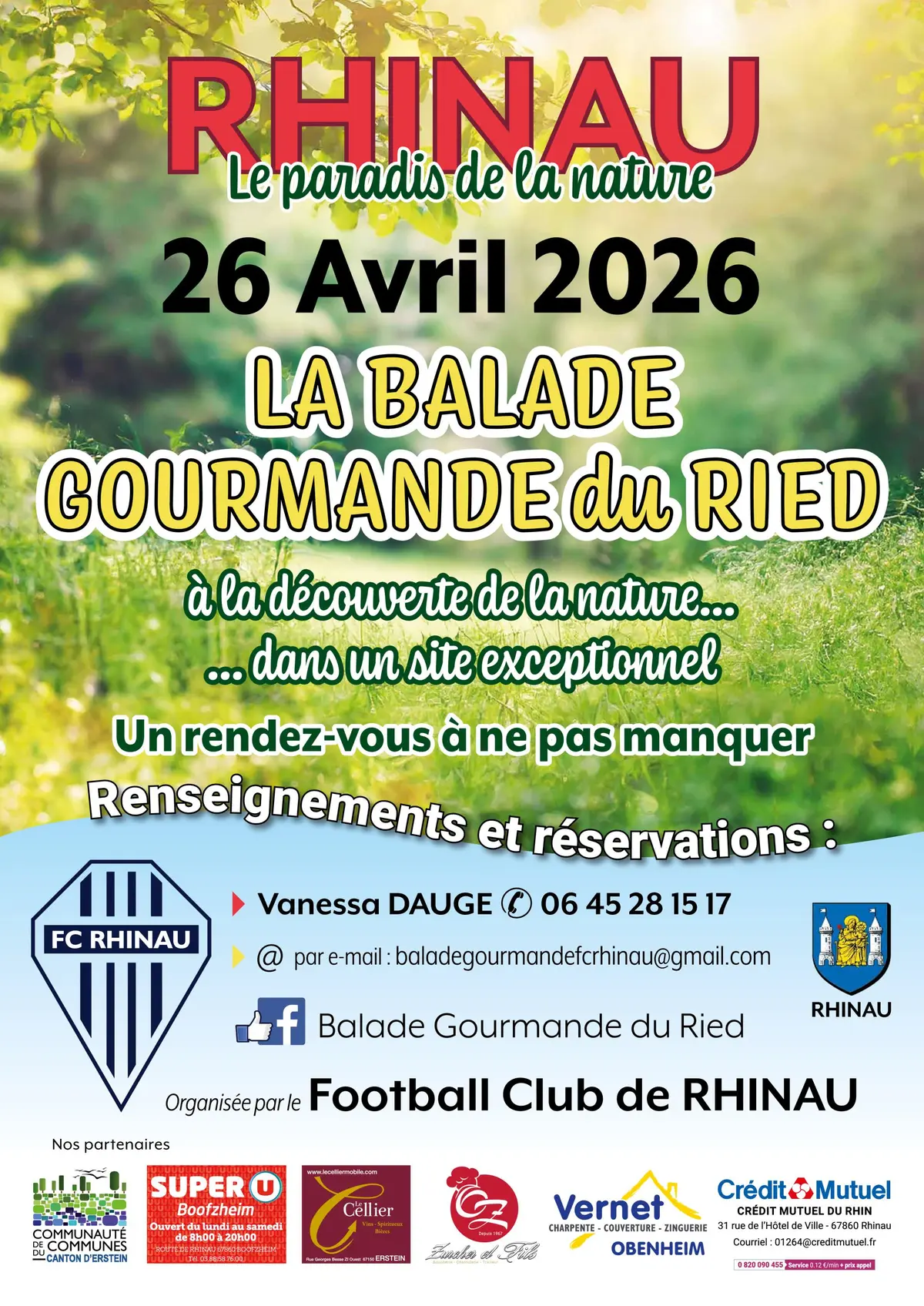 Balade gourmande du Ried
