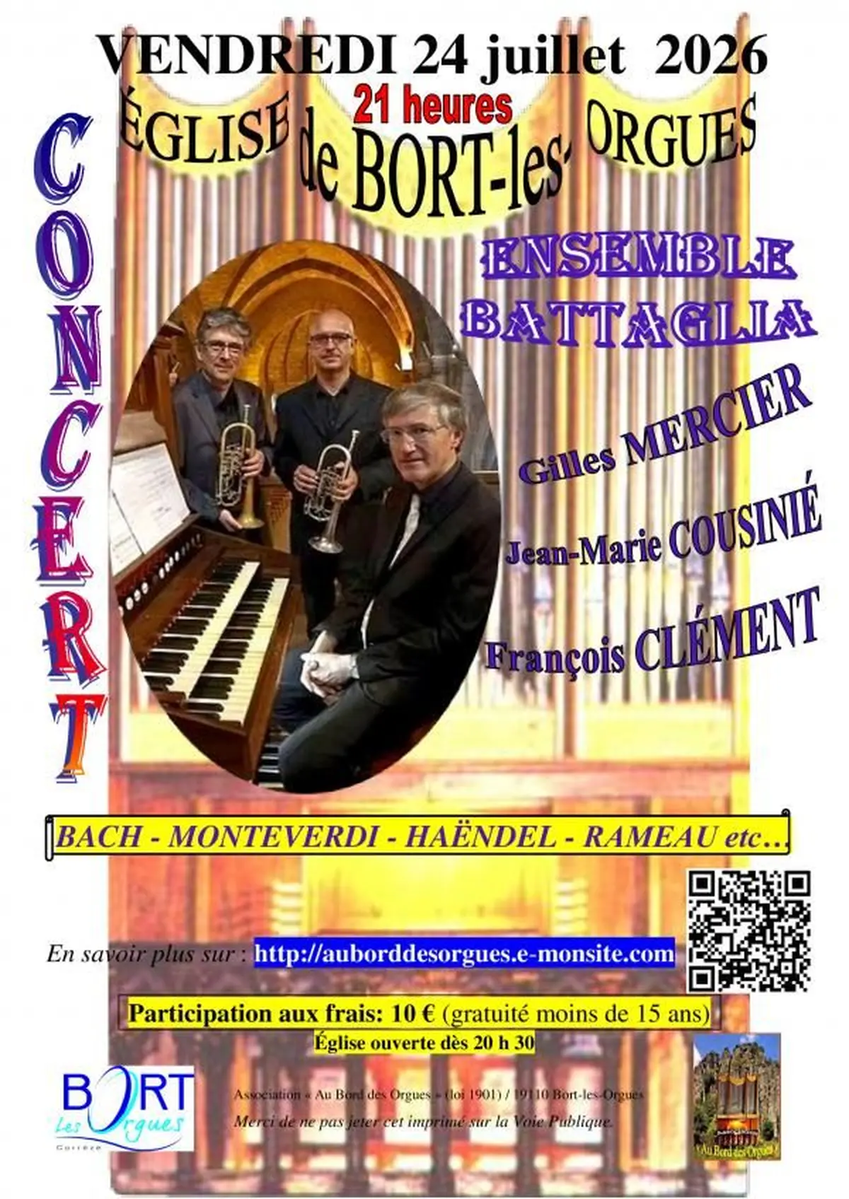 concert 2 trompettes et orgue