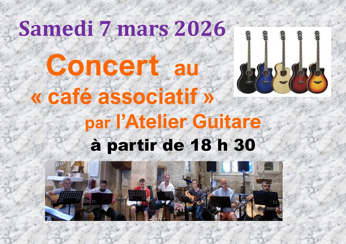 Concert de l'Atelier Guitare