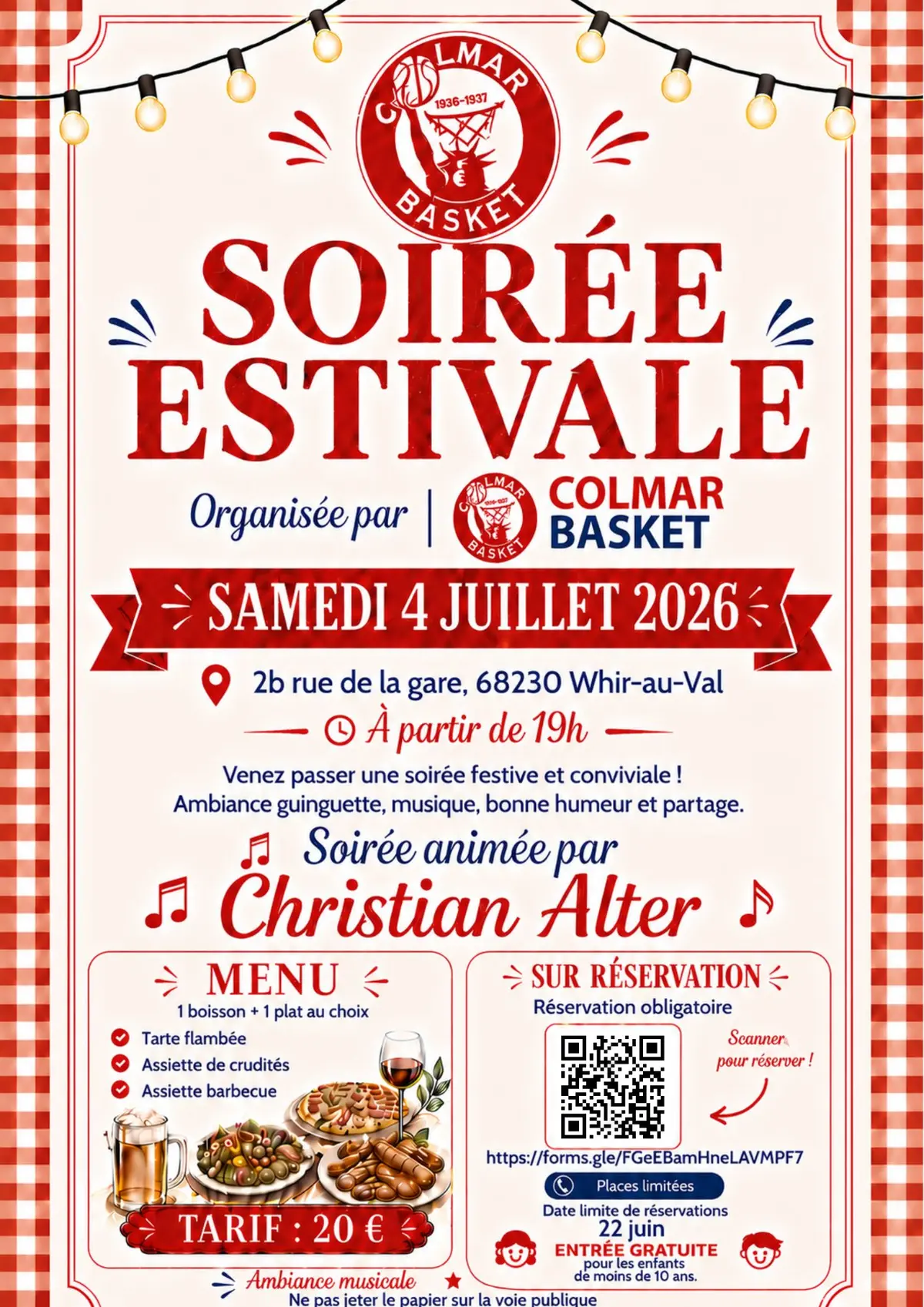 Soirée estivale 