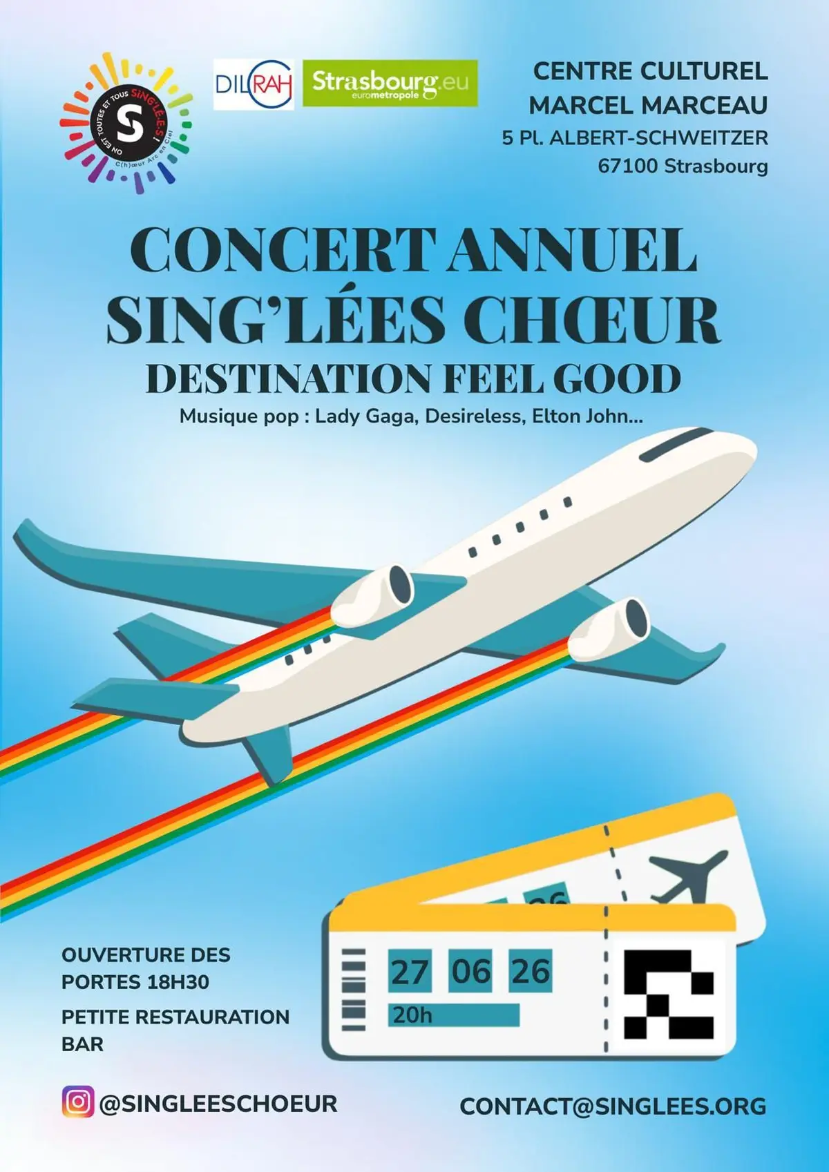 concert annuel des Sing'lées