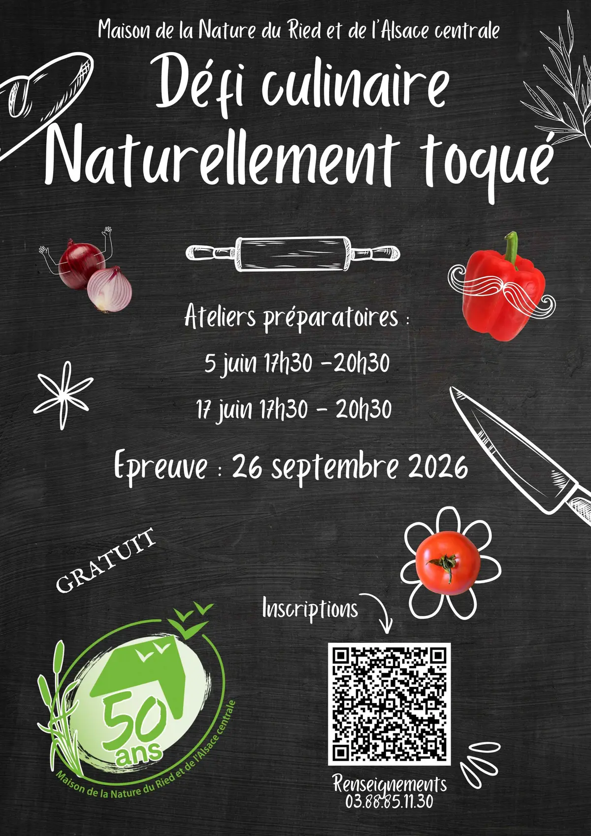 Naturellement toqué, le défi culinaire